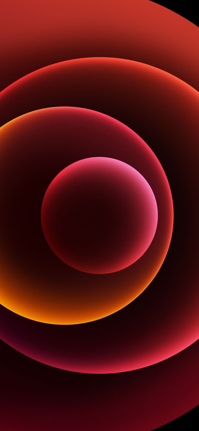 Hình nền iPhone 12 Red Dark