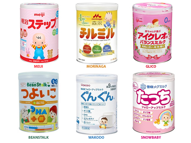 Top 6 loại sữa Nhật tốt nhất cho trẻ sơ sinh 2