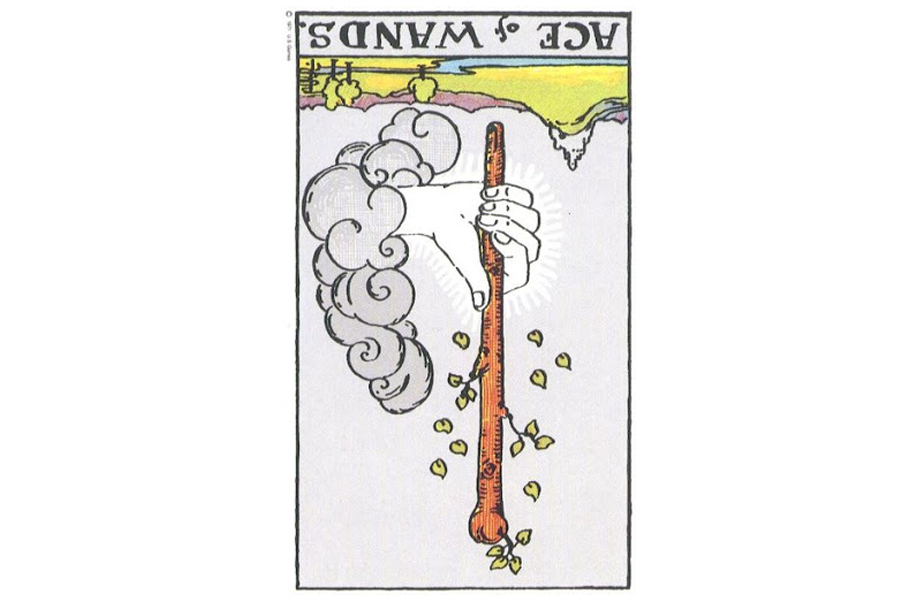 Ý nghĩa ngược của Ace of Wands