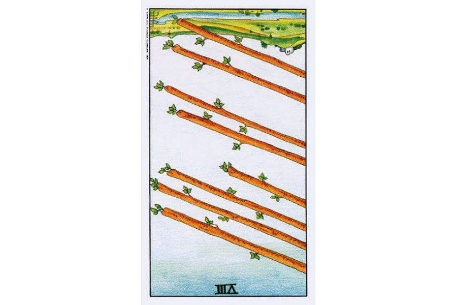 Ý nghĩa ngược của Eight of Wands