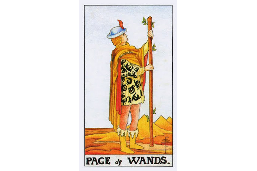 Карта page of wands