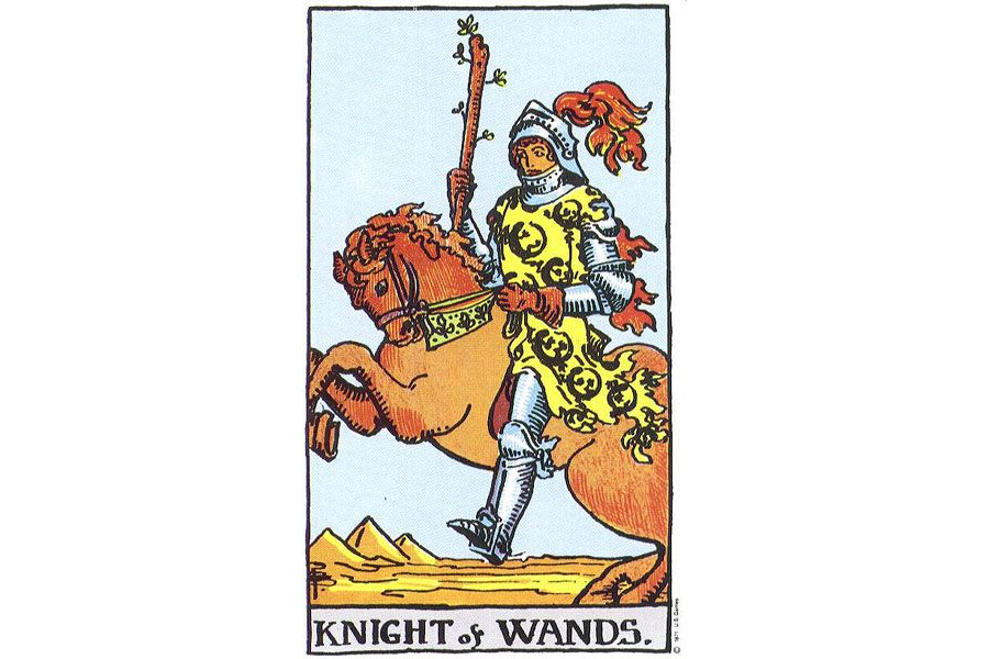 Ý nghĩa xuôi của Knight of Wands