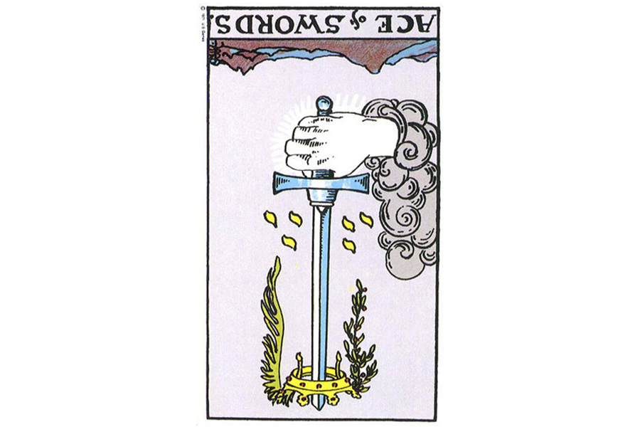 Ý nghĩa ngược của Ace of Swords