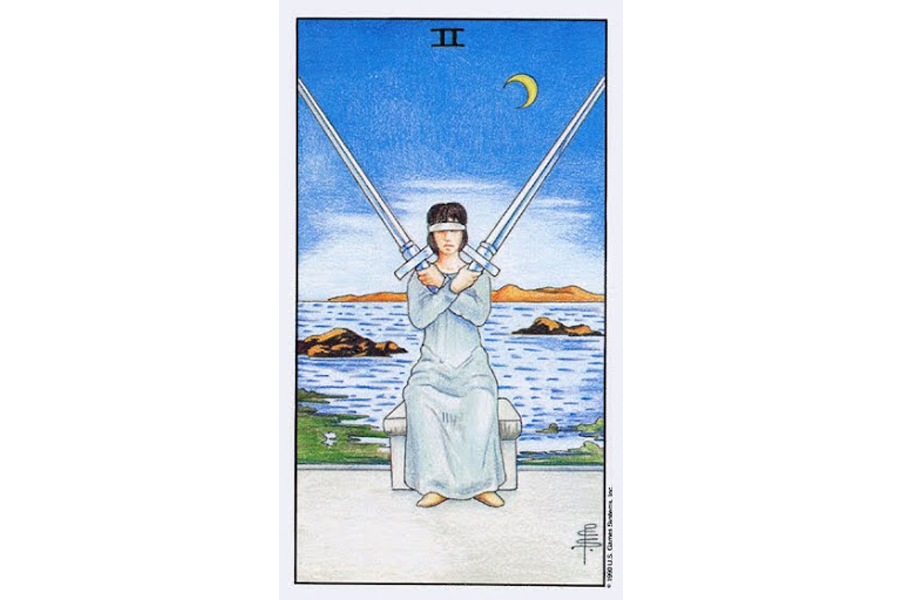 Ý nghĩa xuôi của Two of Swords