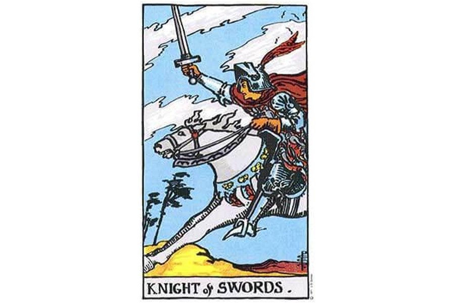 Ý nghĩa xuôi của Knight of Swords