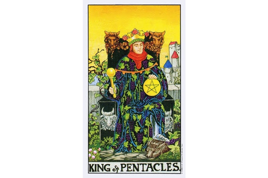 Ý nghĩa xuôi của King of Pentacles