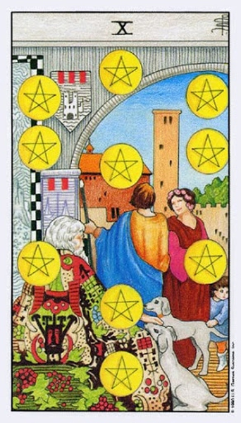 Ý nghĩa biểu tượng 78 lá bài Tarot theo chuẩn Rider Waite Smith 142
