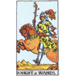 Ý nghĩa lá bài Knight Of Wands trong Tarot theo chuẩn Rider Waite Smith