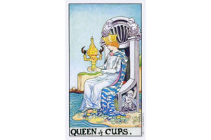 Ý nghĩa lá bài Queen Of Cups trong Tarot theo chuẩn Rider Waite Smith