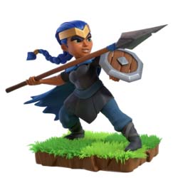 Game Clash of Clans - Game chiến thuật số 1 hiện nay 36 Nữ tướng hoàng gia