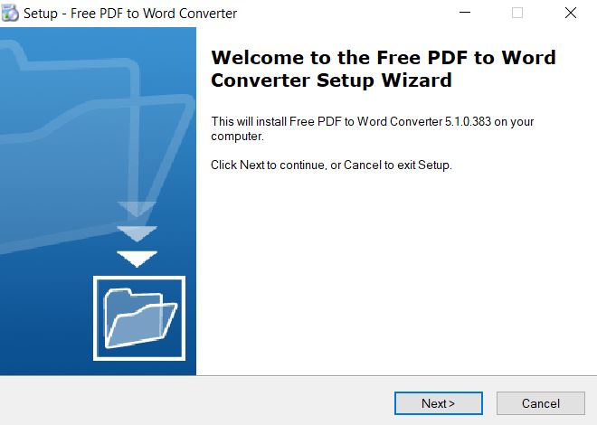 Phần mềm Free PDF to Word Converter