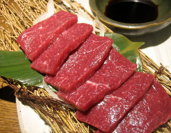 Thịt ngựa dùng để làm món thịt ngựa xào lăn