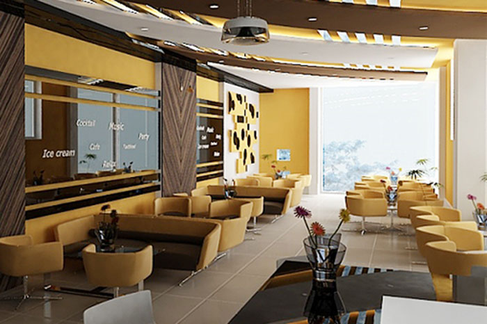 50 Mẫu bàn ghế cafe đẹp nhất hiện nay 5 Bộ bàn ghế sofa dùng trong các quán cafe cao cấp