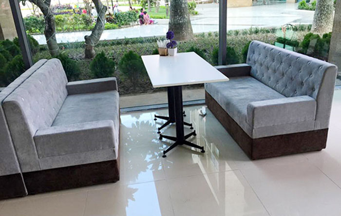 50 Mẫu bàn ghế cafe đẹp nhất hiện nay 8 Bộ bàn ghế sofa dùng trong các quán cafe dành cho quán cafe cao cấp