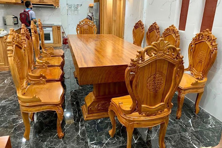 20+ Mẫu bàn ghế gỗ cẩm lai đẹp nhất 18 Bộ bàn ghế gỗ Cẩm Lai cao cấp dành cho phòng ăn