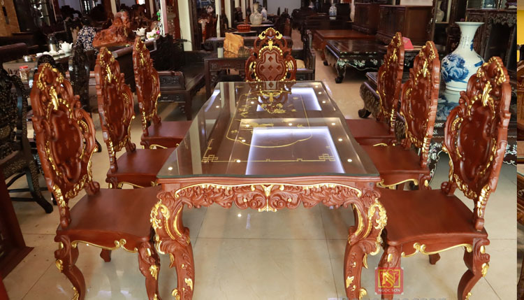 20+ Mẫu bàn ghế gỗ cẩm lai đẹp nhất 11 Bộ bàn ghế gỗ Cẩm Lai sang trọng