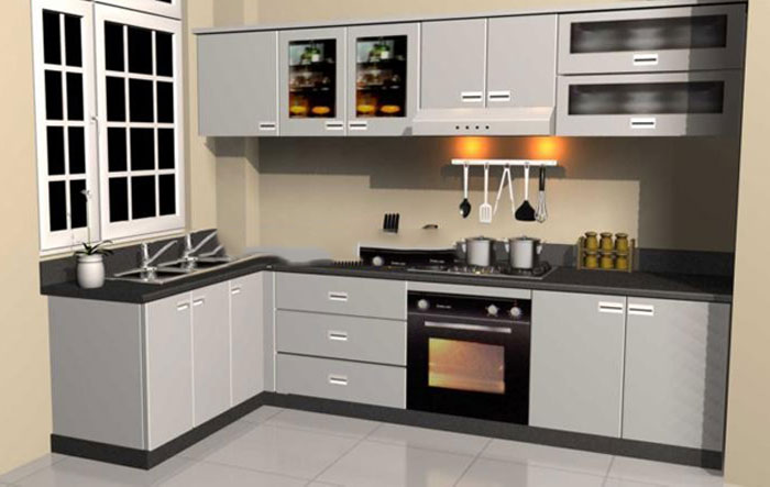 Mẫu kệ tủ bếp đẹp nhất, sang trọng nhất 2021 18 Tủ bếp bằng Inox Cao cấp