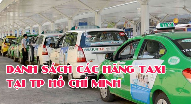Danh sách số điện thoại taxi ở tại thành phố Hồ Chí Minh