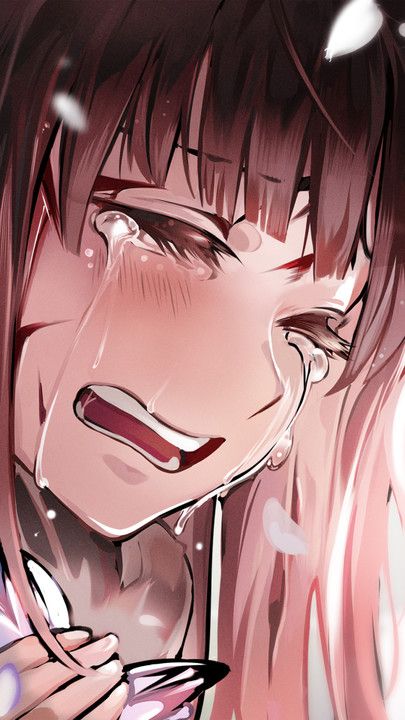 Hình hình họa Anime buồn khóc