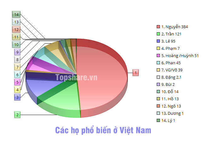 [DS] Các họ ở Việt Nam là gì? Họ Việt Nam ra đời từ khi nào?
