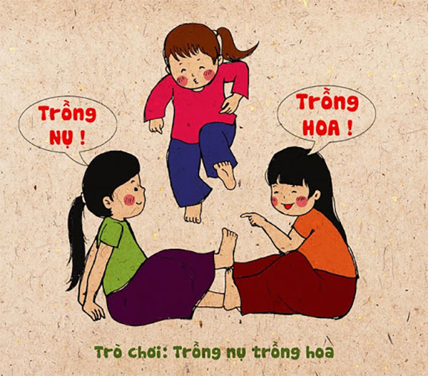 Top 60+ trò chơi dân gian Việt Nam phổ biến nhất 95 Tìm hiểu về trò chơi dân gian trồng nụ trồng hoa
