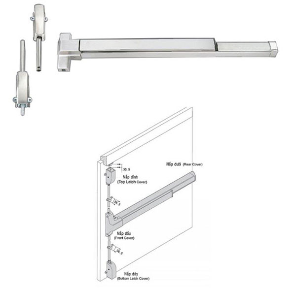 Khóa thanh thoát hiểm là gì?