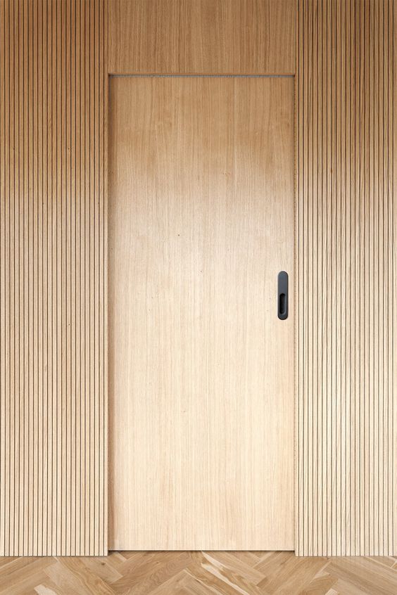 Mẫu cửa gỗ tự nhiên 1 cánh