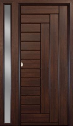 Mẫu cửa gỗ tự nhiên 1 cánh đơn giản