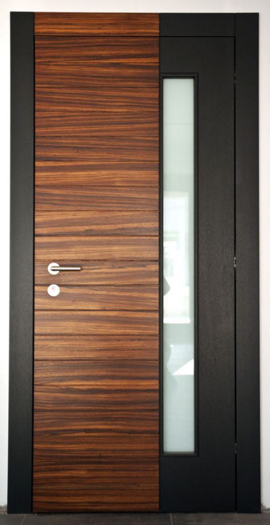 Mẫu cửa gỗ tự nhiên 1 cánh 