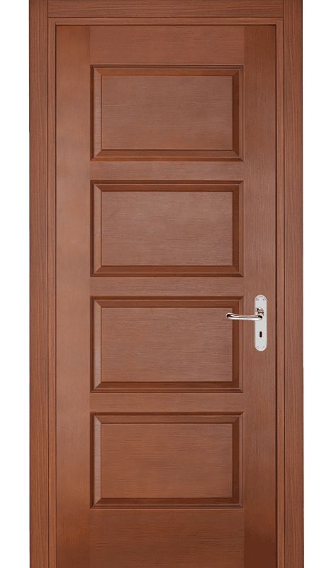 Mẫu cửa gỗ tự nhiên 1 cánh đơn giản và đẹp