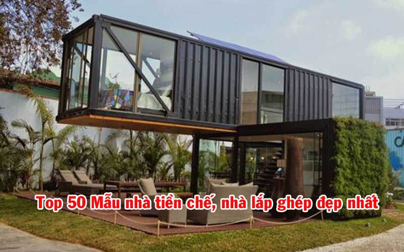 Top 50 Mẫu nhà lắp ghép đẹp nhất, chất nhất và ấn tượng nhất 19 Mẫu nhà tiền chế đẹp
