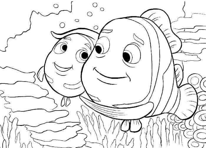 Tranh tô màu cho cá chép đẹp