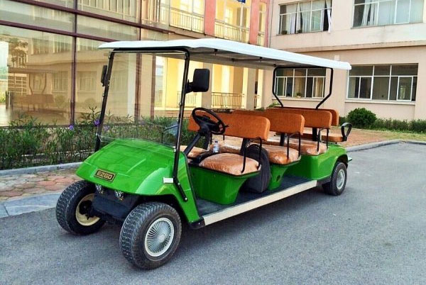 Top 6 mẫu xe điện chở khách du lịch giá rẻ, tốt nhất hiện nay 16 Xe điện chở khách du lịch 11 chỗ Ezgo Mỹ