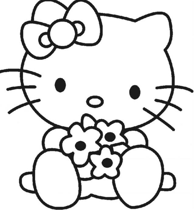 Hình ảnh mèo Hello Kitty dễ thương ai cũng mê