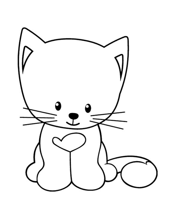 170 trang tô màu mèo dễ thương đáng yêu cho bé  Tranh Tô Màu cho bé