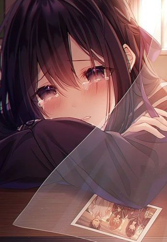 Hình ảnh anime khóc
