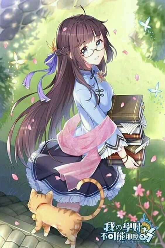 Hình ảnh Anime nữ lạnh lùng nhưng đáng yêu