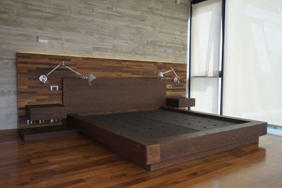 Mẫu giường gỗ chất lượng cao