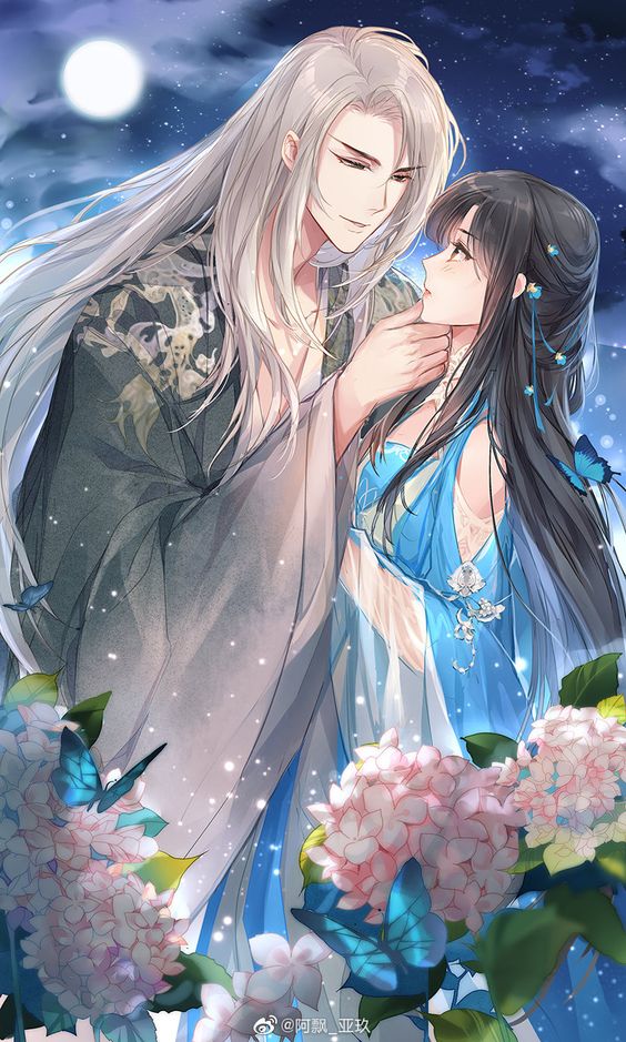 Mời các bạn chiêm ngưỡng bức tranh Anime cặp đôi đẹp này với khung cảnh lãng mạn đầy tình yêu. Đôi nam nữ tỏa sáng với nét đẹp tuyệt vời, đường nét tinh tế sẽ khiến bạn say đắm. Hãy trải nghiệm niềm đam mê Anime và cảm nhận tình cảm đích thực!