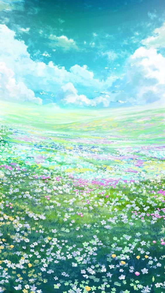 Hình ảnh anime phong cảnh đẹp mộc mạc kỳ vĩ huyền ảo