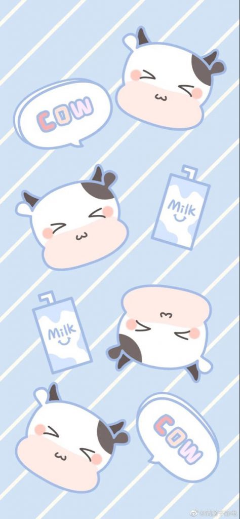30 Ảnh Hình Nền Bò Sữa Đốm Cute Đẹp Cho Điện Thoại PC