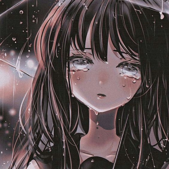 Hãy xem bức ảnh anime đầy cảm xúc này với cảnh nhân vật chính buồn khóc dưới mưa. Chắc chắn bạn sẽ cảm thấy xúc động và thấm thoát vào câu chuyện tưởng chừng chỉ là những nét vẽ trên giấy.