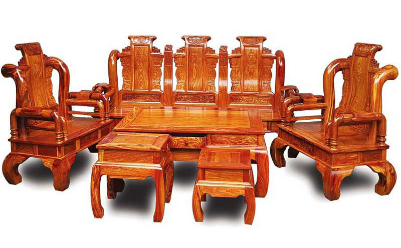TOP 10+ Mẫu bàn ghế gõ đỏ phòng khách đẹp và sang trọng nhất hiện nay 8 Bộ bàn ghế gõ đỏ cao cấp