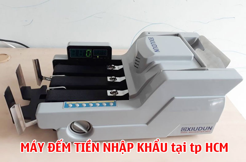 máy đếm tiền nhập khẩu chính hãng tại TPHCM