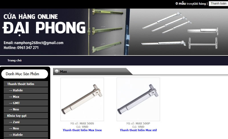 Thanh thoát hiểm Max tại Đại Phong