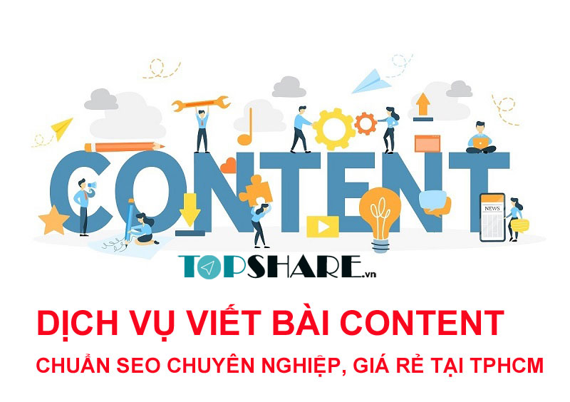 Dịch vụ viết content chuẩn SEO chuyên nghiệp, giá rẻ tại TPHCM