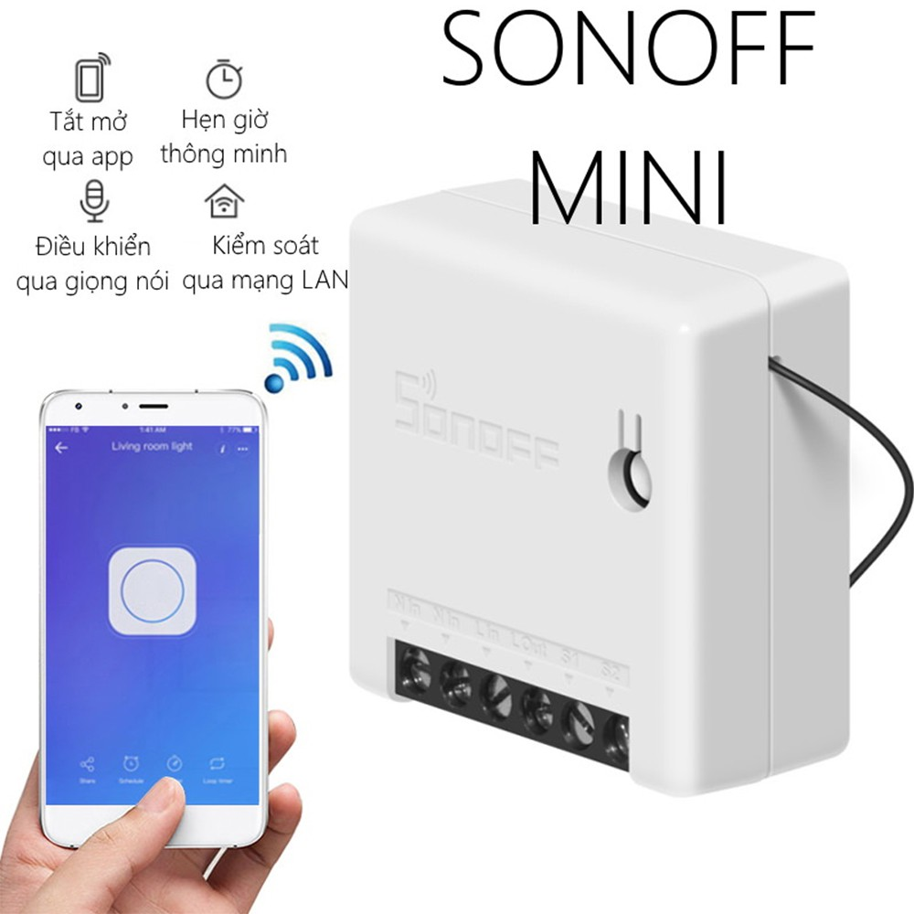 Top 5 thương hiệu công tắc thông minh được ưa chuộng nhất 2022 2 Công tác thông minh Sonoff còn được sản xuất từ chất liệu nhựa an toàn