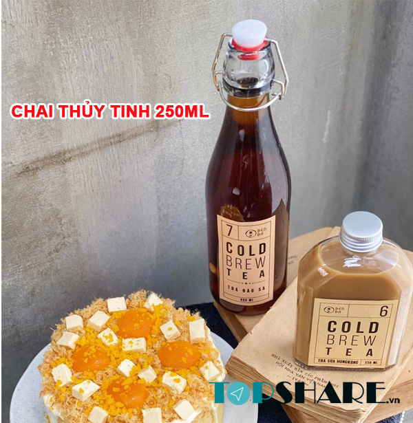 Top 15+ Mẫu chai thuỷ tinh 250ml đẹp, chất lượng, giá tốt nhất 2022 1 Chai thủy tinh 250ml