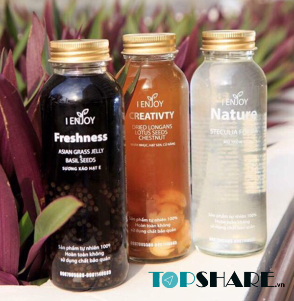 Top 12+ Mẫu chai thuỷ tinh 300ml đẹp, chất lượng, giá tốt 2022 3 Chai thuỷ tinh 300ml đựng sữa và nước ép nắp nhôm vặn