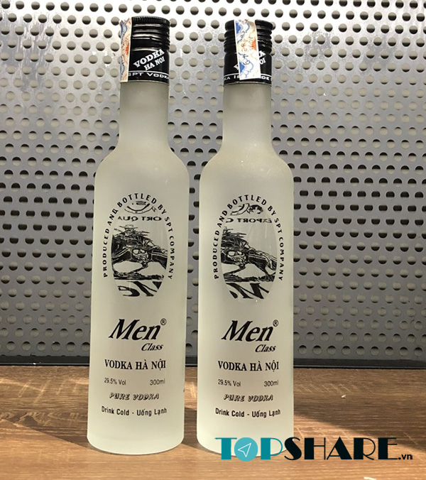 Top 12+ Mẫu chai thuỷ tinh 300ml đẹp, chất lượng, giá tốt 2022 7 Chai thủy tinh 300ml đựng rượu vodka